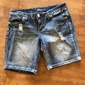 Jean shorts